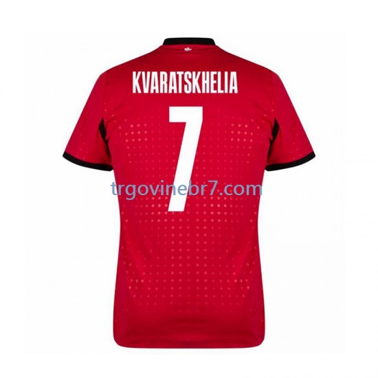 Dres Georgia Kvaratskhelia 7 Treći Euro 2024 Kratkih Rukava - Muški