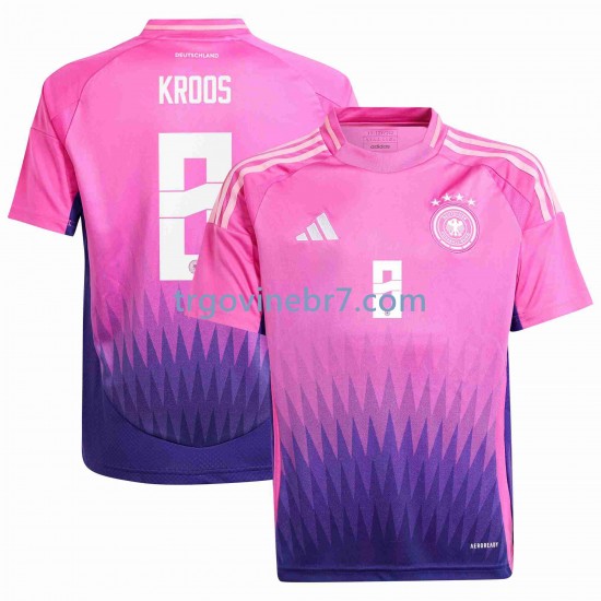 Dres Njemačka Toni Kroos Gostujući Euro 2024 Kratkih Rukava - Muški