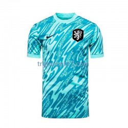 Golmanski Dres - Dres Nizozemska Treći Euro 2024 Kratkih Rukava - Muški Golmanski Dres - Dres Nizozemska Treći Euro 2024 Kratkih Rukava - Muški