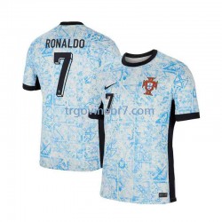 Dres Portugal Cristiano Ronaldo 7 Gostujući Euro 2024 Kratkih Rukava - Muški