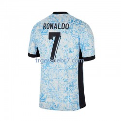 Dres Portugal Cristiano Ronaldo 7 Gostujući Euro 2024 Kratkih Rukava - Muški
