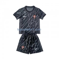 Golmanski Dres - Dres Portugal Gostujući Euro 2024 Kratkih Rukava - Dječji Golmanski Dres - Dres Portugal Gostujući Euro 2024 Kratkih Rukava - Dječji