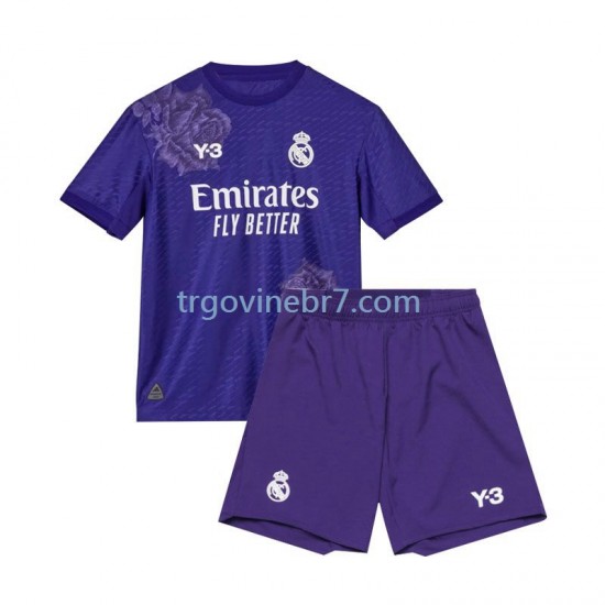 Dres Real Madrid Četvrti 2023-2024 Kratkih Rukava - Dječji