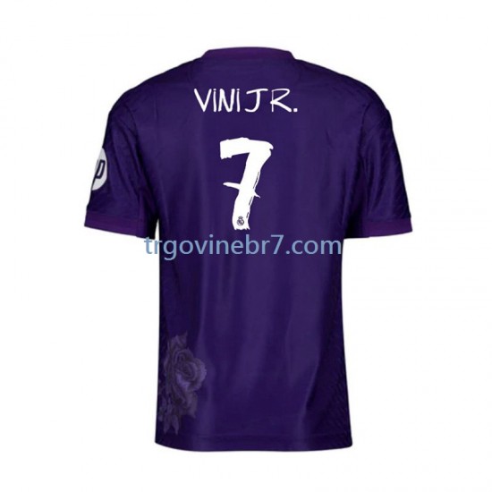Dres Real Madrid Vinicius Junior 7 Y-3 Četvrti 2023-2024 Kratkih Rukava - Muški
