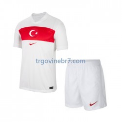 Dres Turska Domaći Euro 2024 Kratkih Rukava - Dječji Dres Turska Domaći Euro 2024 Kratkih Rukava - Dječji