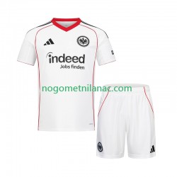 Dres Eintracht Frankfurt Gostujući 2025-2026 Kratkih Rukava - Dječji Dres Eintracht Frankfurt Gostujući 2025-2026 Kratkih Rukava - Dječji