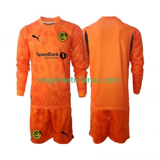 Golmanski Dres - Dres FK Bodø/Glimt Gostujući 2025 Dugim Rukavima - Dječji