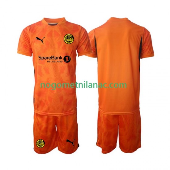 Golmanski Dres - Dres FK Bodø/Glimt Gostujući 2025 Kratkih Rukava - Dječji