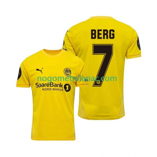 Dres FK Bodø/Glimt Patrick Berg 7 Domaći 2025 Kratkih Rukava - Muški