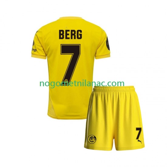 Dres FK Bodø/Glimt Patrick Berg 7 Domaći 2025 Kratkih Rukava - Dječji