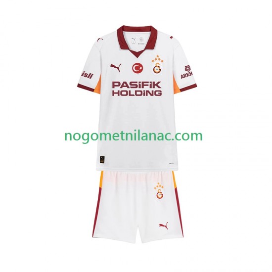 Dres Galatasaray Gostujući 2025-2026 Kratkih Rukava - Dječji