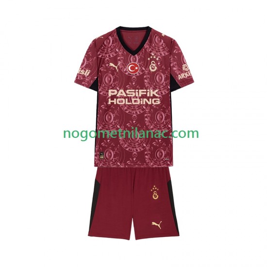 Dres Galatasaray Treći 2025-2026 Kratkih Rukava - Dječji