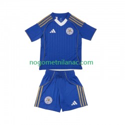 Dres Leicester City Domaći 2025-2026 Kratkih Rukava - Dječji