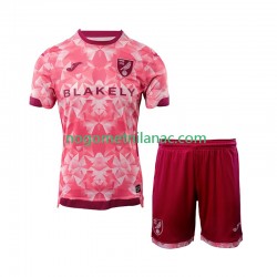Dres Norwich City Treći 2025-2026 Kratkih Rukava - Dječji