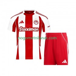 Dres Olympiacos Domaći 2025-2026 Kratkih Rukava - Dječji