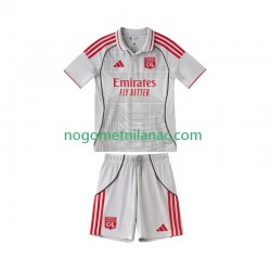 Dres Olympique Lyonnais Treći 2025-2026 Kratkih Rukava - Dječji