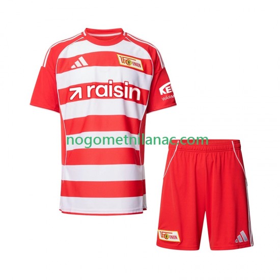 Dres Union Berlin Domaći 2025-2026 Kratkih Rukava - Dječji
