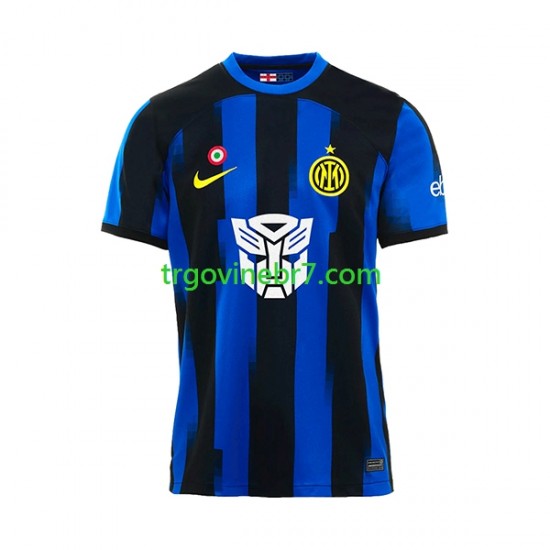 Dres AC Milan Transformers Domaći 2023-2024 Kratkih Rukava - Muški
