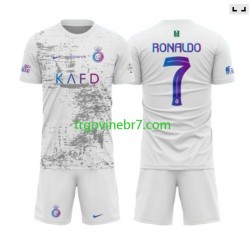 Dres Al-Nassr Ronaldo 7 Treći 2023-2024 Kratkih Rukava - Dječji