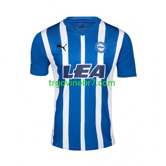 Dres Deportivo Alaves Domaći 2023-2024 Kratkih Rukava - Muški