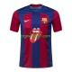 Dres FC Barcelona Rolling Stones Domaći 2023-2024 Kratkih Rukava - Muški