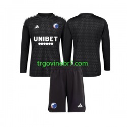 Golmanski Dres - Dres FC Kopenhagen Gostujući 2023-2024 Dugim Rukavima - Dječji