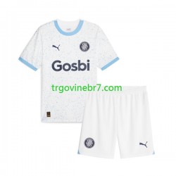 Dres Girona Gostujući 2023-2024 Kratkih Rukava - Dječji