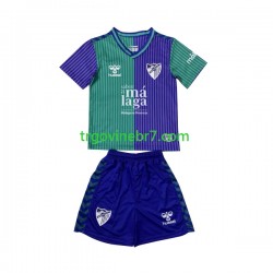 Dres Málaga CF Gostujući 2023-2024 Kratkih Rukava - Dječji Dres Málaga CF Gostujući 2023-2024 Kratkih Rukava - Dječji