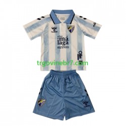 Dres Málaga CF Domaći 2023-2024 Kratkih Rukava - Dječji Dres Málaga CF Domaći 2023-2024 Kratkih Rukava - Dječji