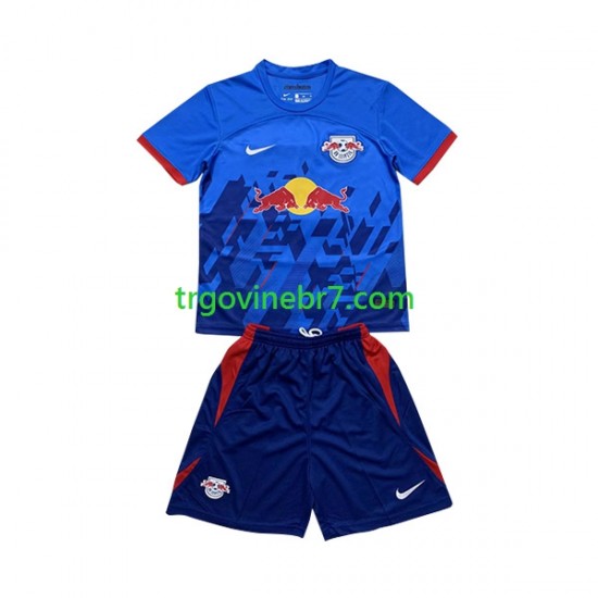 Dres RB Leipzig Treći 2023-2024 Kratkih Rukava - Dječji