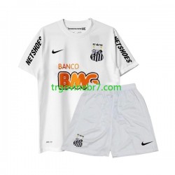 Dres Santos FC -2012 Retro Domaći 2011 Kratkih Rukava - Dječji