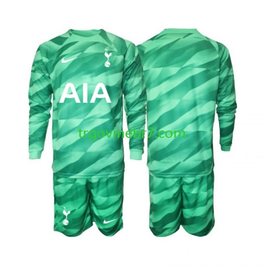 Golmanski Dres - Dres Tottenham Hotspur Treći 2023-2024 Dugim Rukavima - Dječji