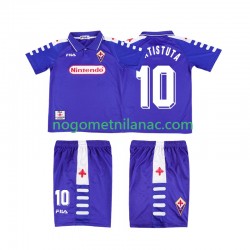 Dres ACF Fiorentina RUICOSTA 10 Retro Domaći 1998 1999 Kratkih Rukava - Dječji Dres ACF Fiorentina RUICOSTA 10 Retro Domaći 1998 1999 Kratkih Rukava - Dječji