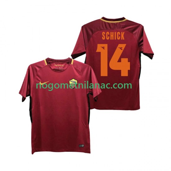 Dres Roma SCHICK 14 2017-2018 Retro Domaći Kratkih Rukava - Muški