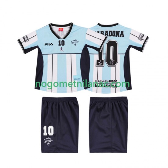 Dres Argentina MARADONA 10 2000 Retro Domaći Kratkih Rukava - Dječji