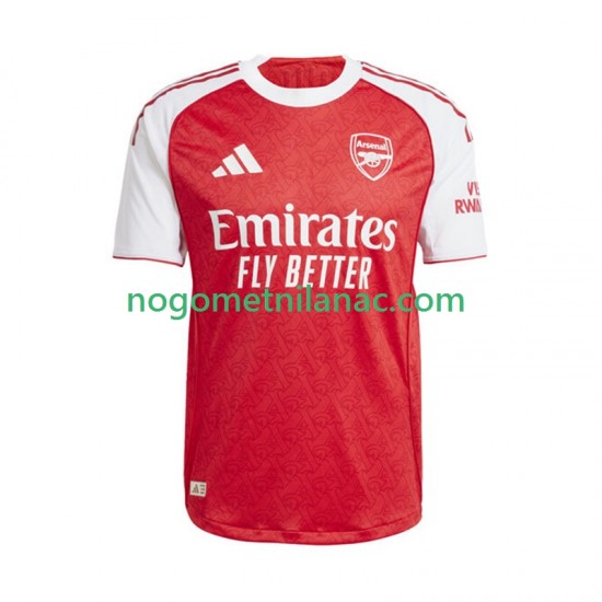 Dres Arsenal Domaći 2025-2026 Kratkih Rukava - Muški
