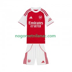 Dres Arsenal Domaći 2025-2026 Kratkih Rukava - Dječji