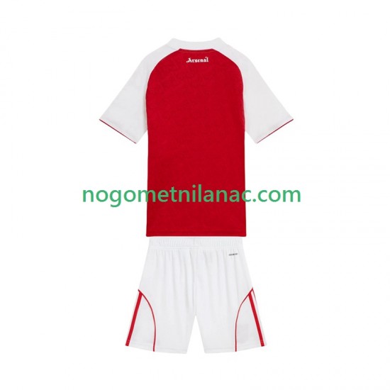 Dres Arsenal Domaći 2025-2026 Kratkih Rukava - Dječji
