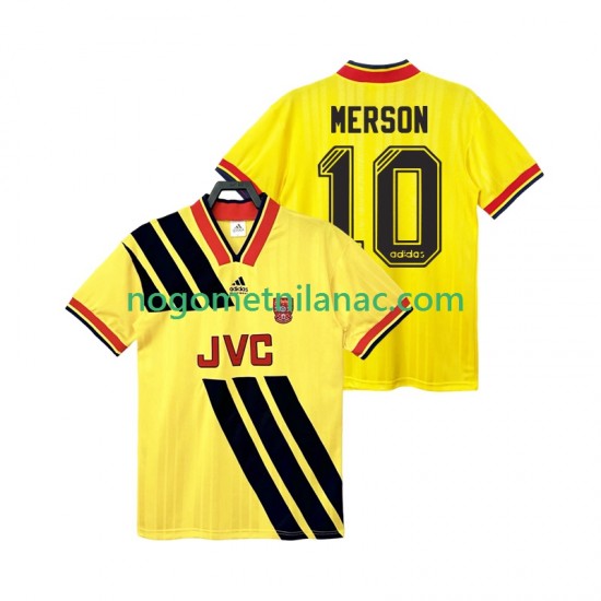 Dres Arsenal MERSON 10 1993 Retro Gostujući 1994 Kratkih Rukava - Muški