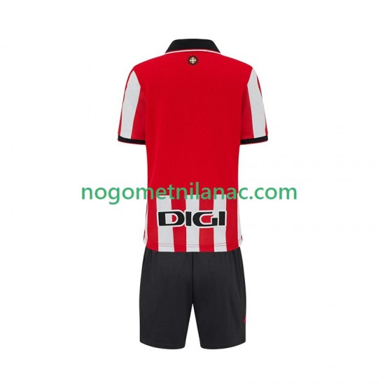 Dres Athletic Bilbao Domaći 2025-2026 Kratkih Rukava - Dječji