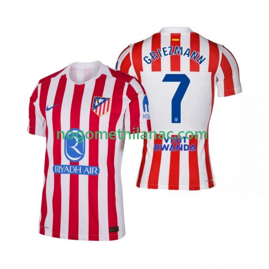 Dres Atlético Madrid Antoine Griezmann 7 Domaći 2025-2026 Kratkih Rukava - Muški