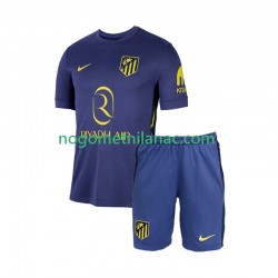 Dres Atlético Madrid Gostujući 2025-2026 Kratkih Rukava - Dječji