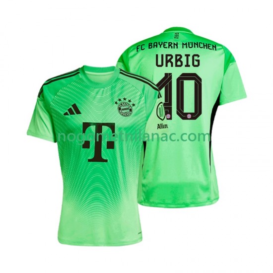 Golmanski Dres - Dres FC Bayern München Jonas Urbig 40 Domaći 2025-2026 Kratkih Rukava - Muški