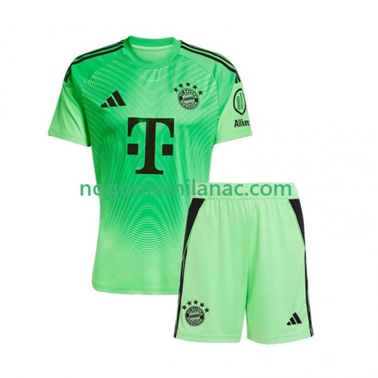 Golmanski Dres - Dres FC Bayern München Domaći 2025-2026 Kratkih Rukava - Dječji