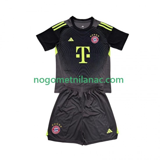 Golmanski Dres - Dres FC Bayern München Treći 2025-2026 Kratkih Rukava - Dječji