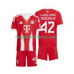 Dres FC Bayern München Jamal Musiala 42 Domaći 2025-2026 Kratkih Rukava - Dječji
