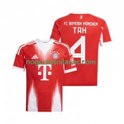 Dres FC Bayern München Jonathan Tah 4 Domaći 2025-2026 Kratkih Rukava - Muški