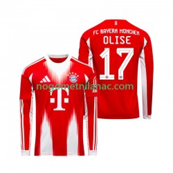 Dres FC Bayern München Michael Olise 17 Domaći 2025-2026 Dugim Rukavima - Muški