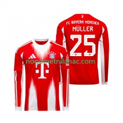 Dres FC Bayern München Thomas Muller 25 Domaći 2025-2026 Dugim Rukavima - Muški