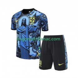 Brazil JESUS Football Shirts Domaći 2024-2025 Kratkih Rukava - Dječji Brazil JESUS Football Shirts Domaći 2024-2025 Kratkih Rukava - Dječji